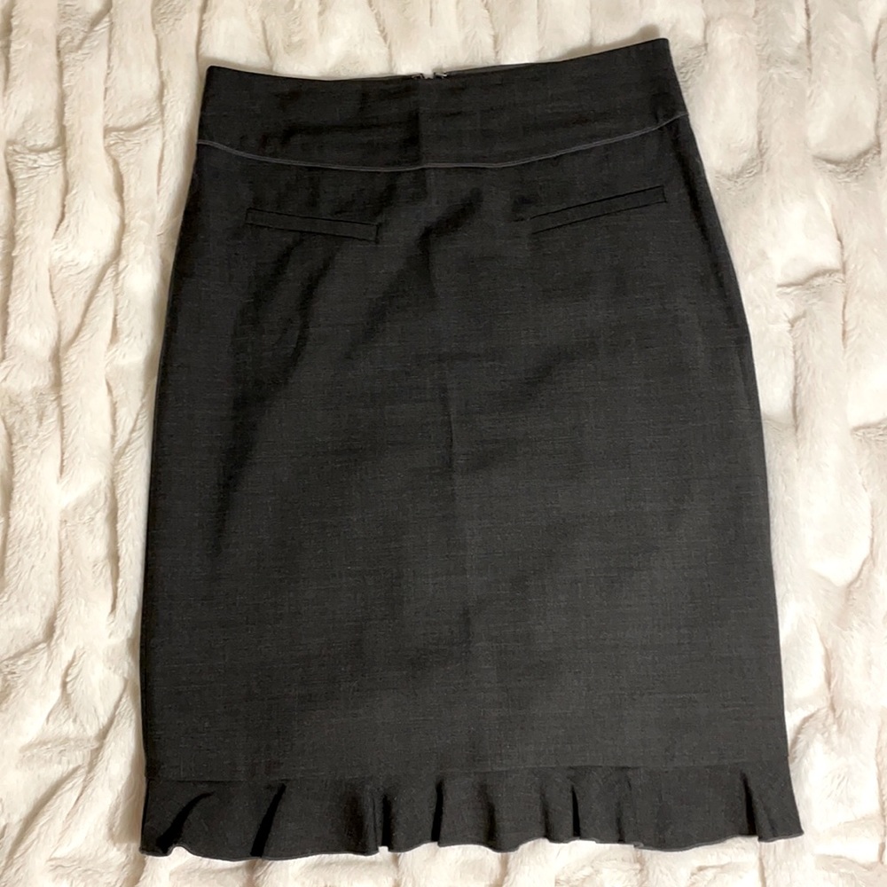 Rebecca Taylor Ruffle Pencil Skirt - Picture 3 of 11